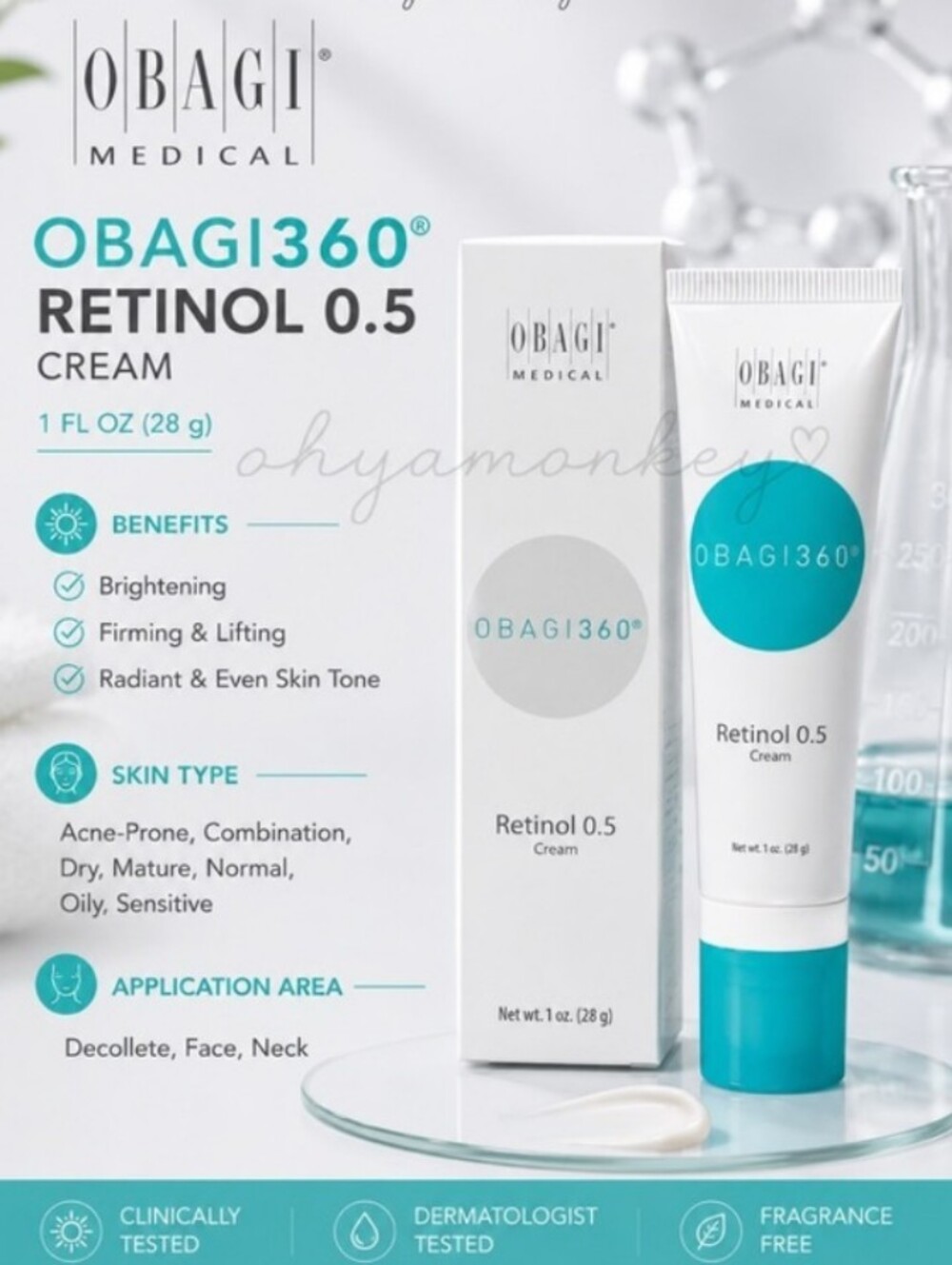 Obagi Retinol 0.5 Creamb BNIB
